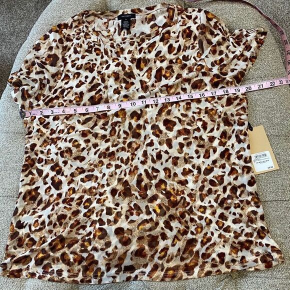 Mesh Leopard Print Top‎ - Picture 6 of 7